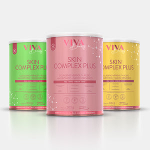 Kit 3 Potes Skin Complex Plus