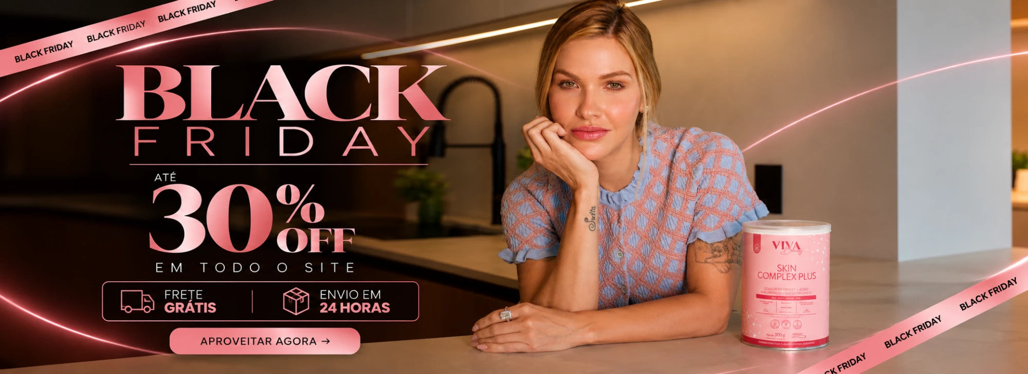 Black Friday: até 30% OFF em todo o site, frete grátis e envio em 24 horas
